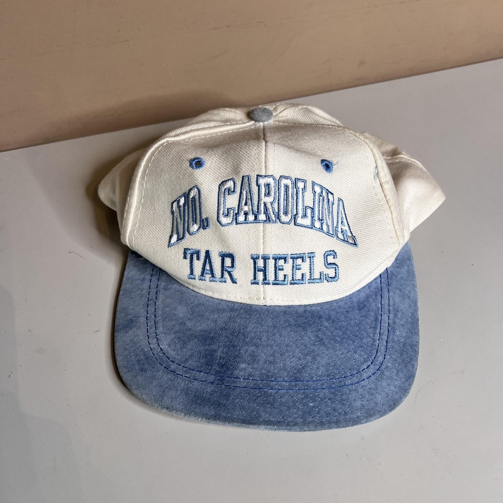 Vintage North Carolina Tar Heels Hat Cap Snap Back Mens One Size NCAA Basketball